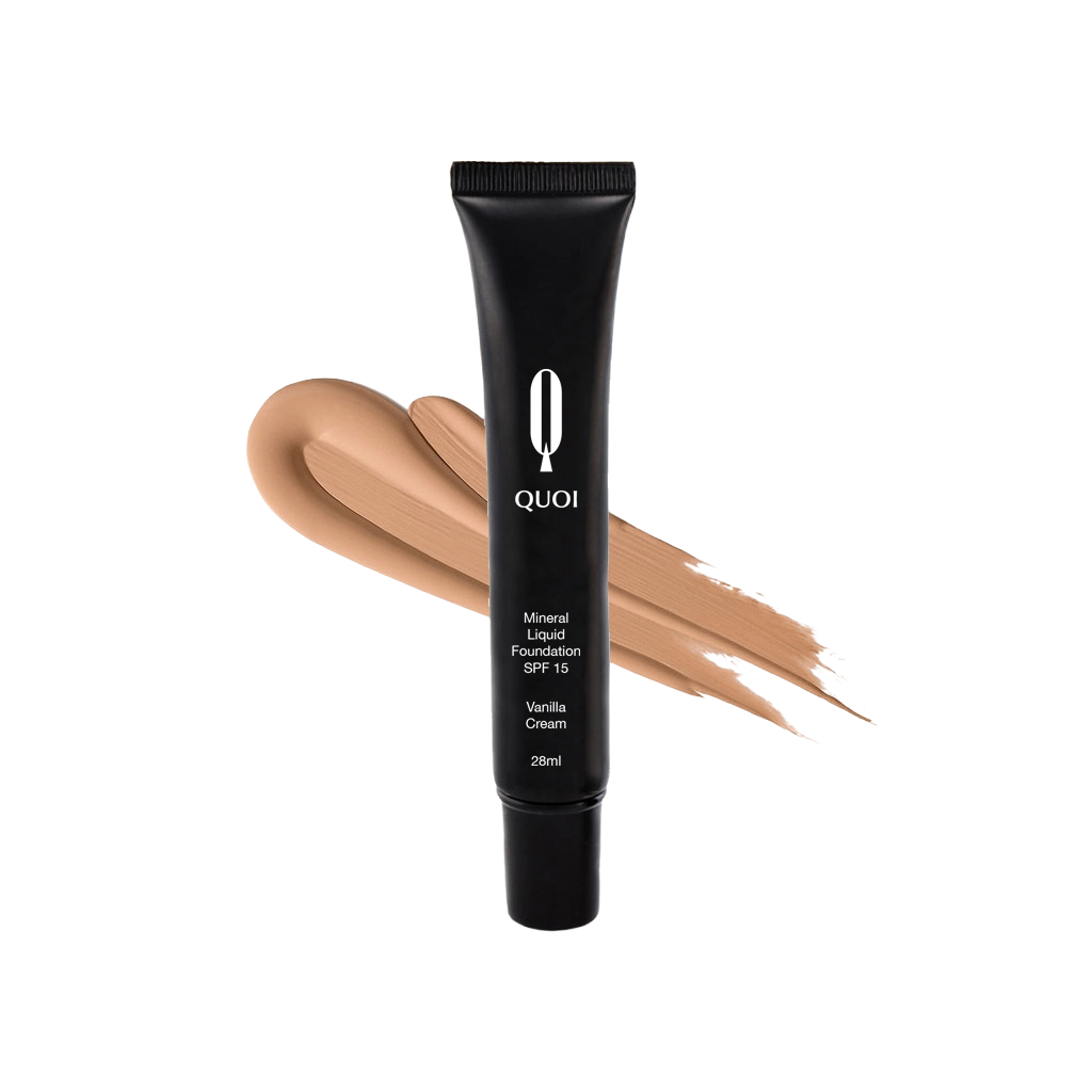 Quoi Mineral Liquid Foundation SPF 15